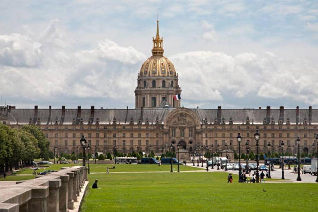 Ferienwohnung Modernized Studio - Meters From The Invalides Gardens Paris Exterior foto